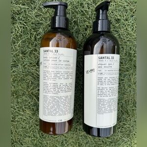 ✨ Le Labo Santal 33 Body Lotion and Shower Gel Set 16.2 fl.oz Unisex